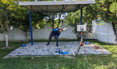 Taijiball in der Früh