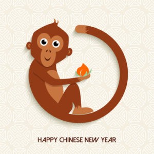 2016 Chinesisches Jahr des Affen